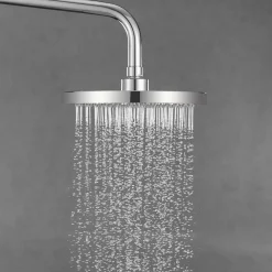 Sadesuihkusetti Glimma, termostaattihanalla, hierova suihku, suihkupää ⌀200mm, kromi*Bathlife Discount