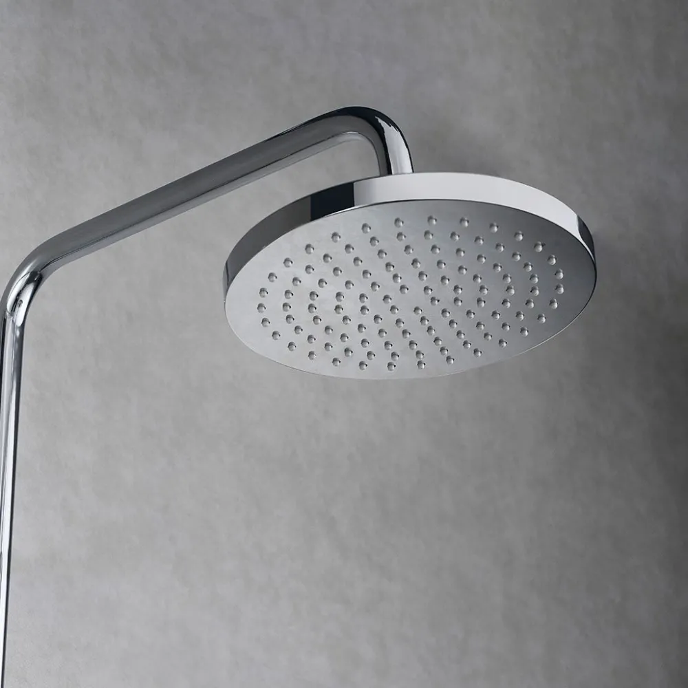 Sadesuihkusetti Glimma, termostaattihanalla, hierova suihku, suihkupää ⌀200mm, kromi*Bathlife Discount