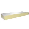 Outlet Sandwich-elementti pelti-PIR-pelti 80 mm 1150x3000 mm valkoinen Sandwich-Elementit