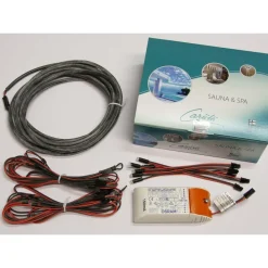 Outlet Sauna LED-sarja 6-osainen 2700K 150mA Saunavalosarjat