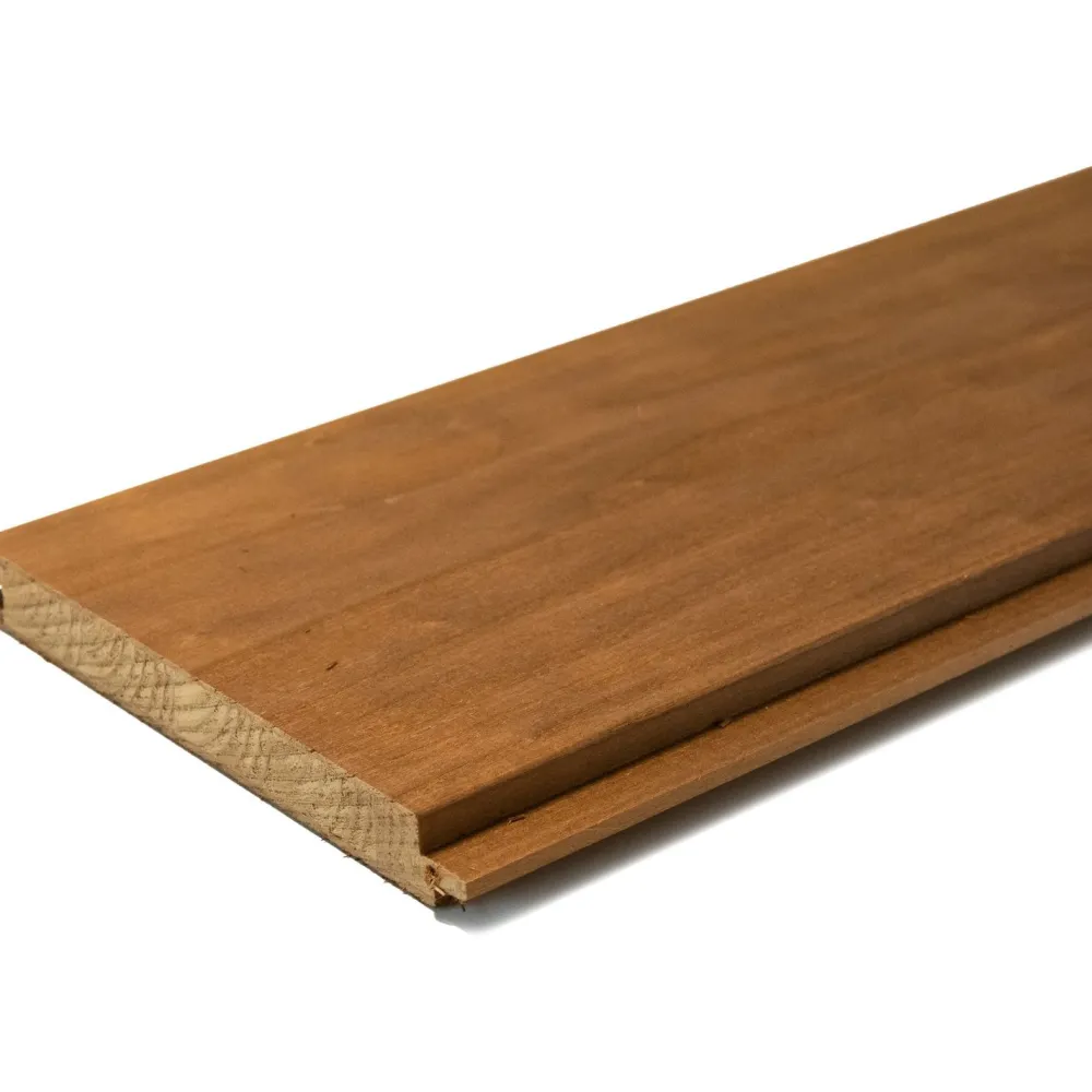 Saunapaneeli STS3, 2100mm, lämpökäsitelty haapa viilu*Respect Clearance