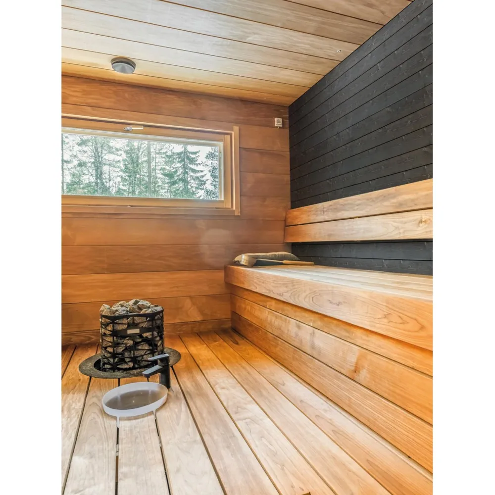 Best Saunapaneeli/sisustuspaneeli STS4, 14x120mm, kuusi, saunasuojattu, hiili Saunapaneelit|Saunapaneelit
