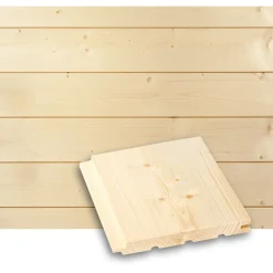 Saunapaneeli Tuuli Sauna STS4, 15x145mm, TK, kuusi, puuvalmis*Lauta Best