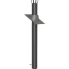 Clearance Savupiippu/takan piippu 3m, Ø150mm, musta Valmispiiput|Takkojen Savupiiput