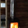 Outlet Savupiippu/takan piippu 3m, Ø130mm, rst Takkojen Savupiiput|Teräspiiput