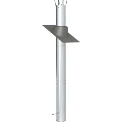 Outlet Savupiippu/takan piippu 3m, Ø130mm, rst Takkojen Savupiiput|Teräspiiput