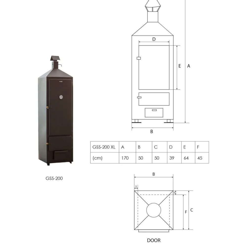 Savustusuuni GSS-200*Skamet Discount