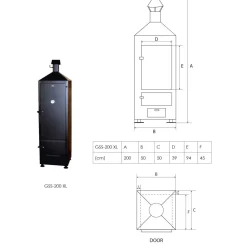 Savustusuuni GSS-200 XL*Skamet Discount