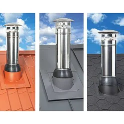 Permeter Smooth Teräspiippu Ø200mm*Schiedel New