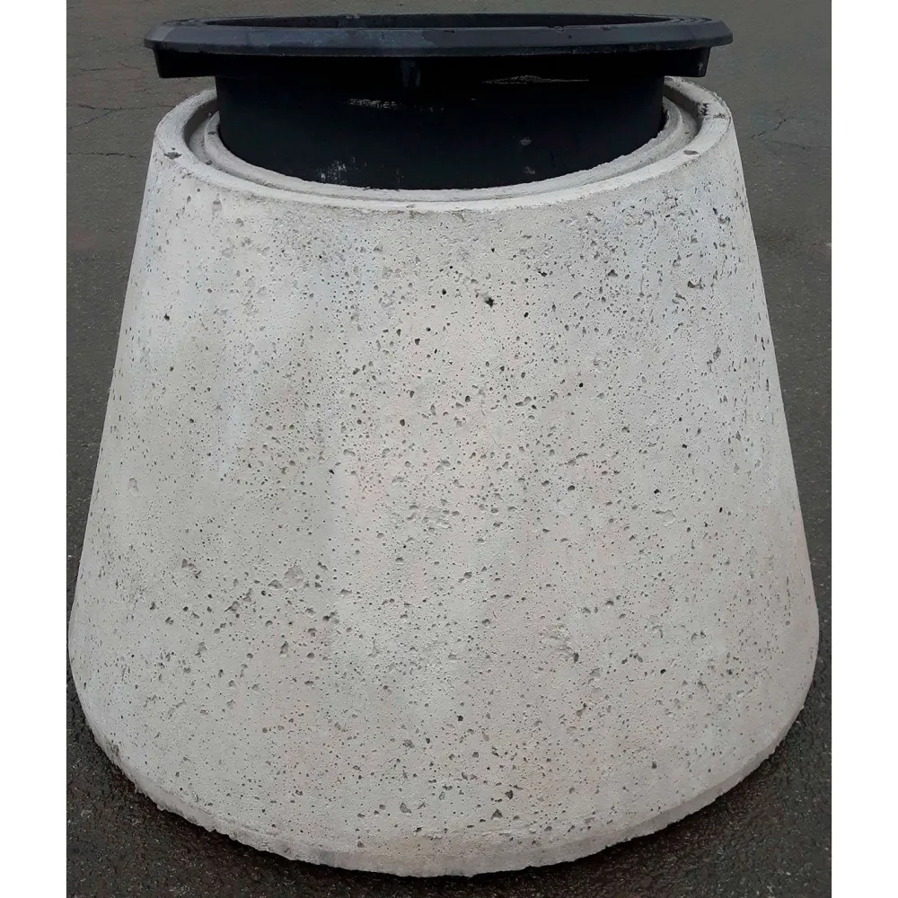 Säädettävä valurautakehys betonikartiolle ø 600 mm H270 mm D400 Kaivot