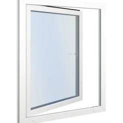 Best Classic DK 2K 2-lasinen kippi-ikkuna, PVC, A-malli, leveys 600 mm Ikkunat
