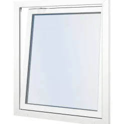 Best Classic DK 2K 2-lasinen kippi-ikkuna, PVC, A-malli, leveys 600 mm Ikkunat