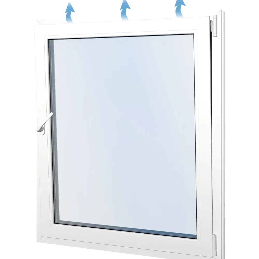 Sale Classic DK 3K 3-lasinen kippi-ikkuna, PVC, A-malli, leveys 600 mm Ikkunat