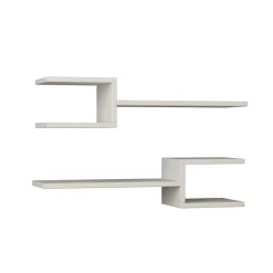 Seinähylly Fork, valkoinen*Linento Furniture Discount