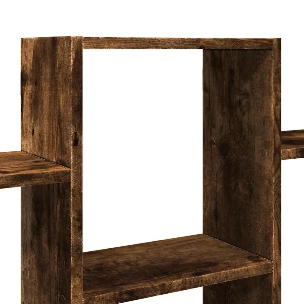 Outlet Seinähylly savutammi 159x18x66 cm tekninen puu (53303) Hyllyt