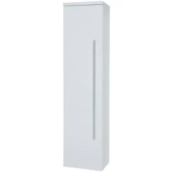 Discount Seinäkaappi Serena 351x250x1400 mm valkoinen Kylpyhuoneen Kaapit