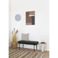 Hot Seinäkello Ravenna, ø40cm, hiljainen käynti, vaaleanharmaa Seinäkellot