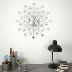 Seinäkello kvartsikoneisto moderni muotoilu 50 cm Seinäkellot