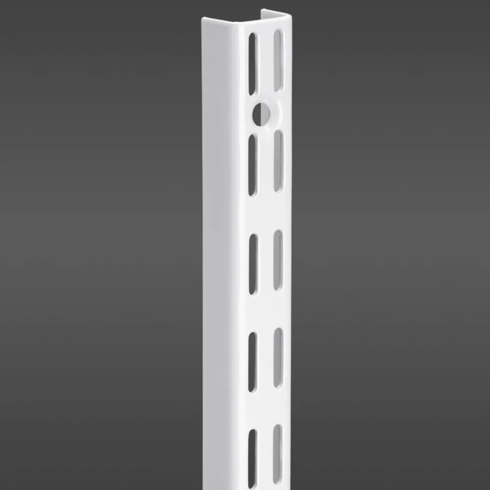 Seinäkisko Classic 2396x25x16 mm valkoinen*Elfa