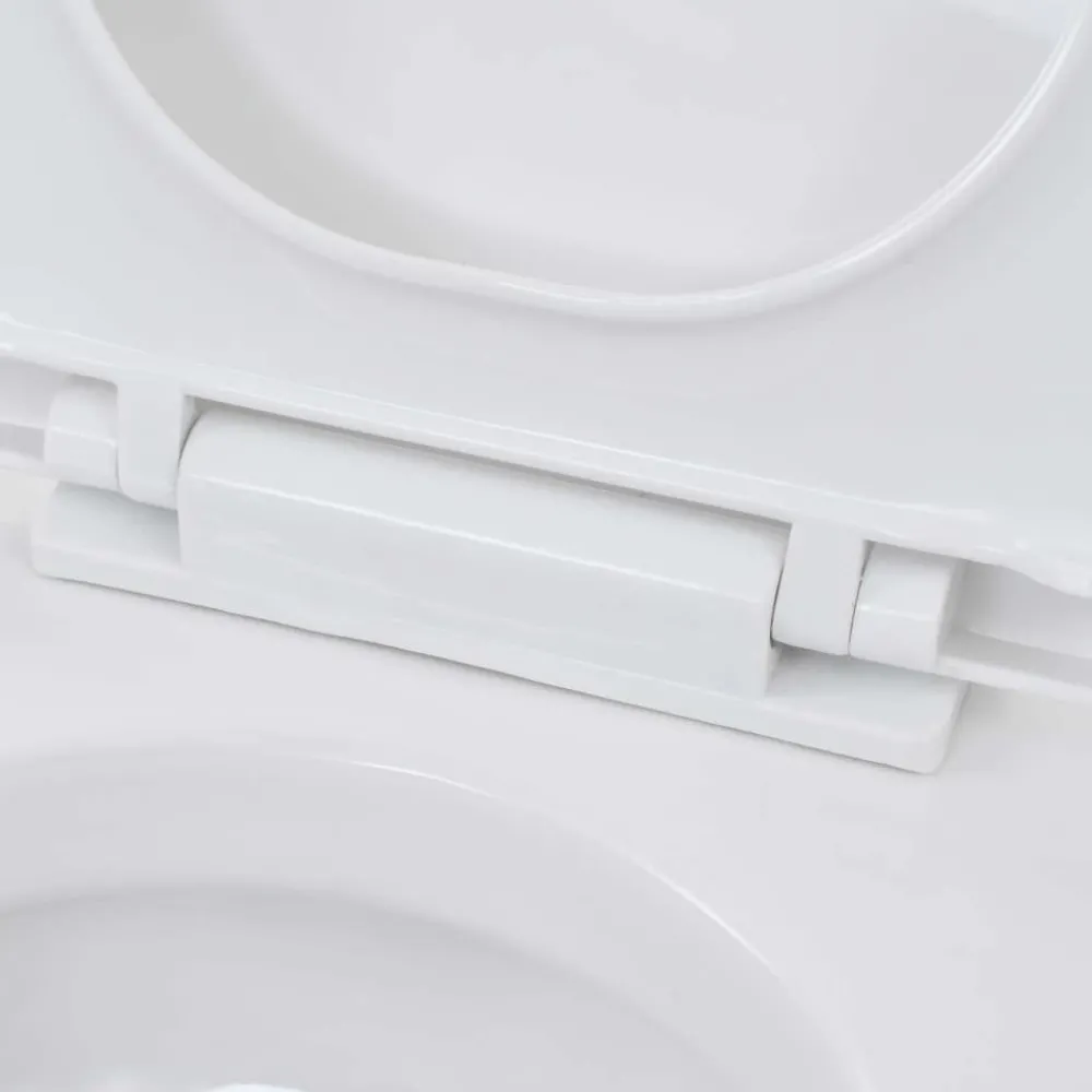 Best Seinään kiinnitettävä WC-istuin keraaminen valkoinen Seinä-Wc