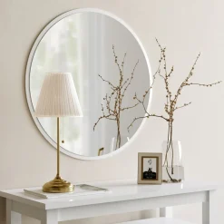 Seinäpeili Beyaz 60 cm valkoinen*Linento Furniture Sale