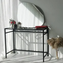 Discount Seinäpeili Soho musta Peilit