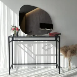 Discount Seinäpeili Soho musta Peilit