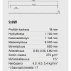 Seinäpelti S18-92W-1100 0.5, GreenCoat Pural BT Satiini, harmaa tai tummanharmaa Rakennuslevyt