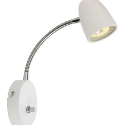 Seinävalaisin Sandnes Flex himmennettävä valkoinen*Aneta Lighting Discount