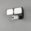 New Seinävalaisin Smartlight 7869-750 musta 24W kamera kaiutin mikrofoni Älyvalaisimet Ulos