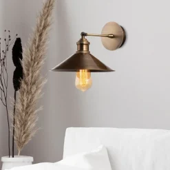Seinävalaisin Sivani, messinki*Linento Lighting Sale