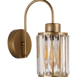 Seinävalaisin 9041-1A, ø12cm, E27, max. 40W, IP20, kulta*Linento Lighting Online