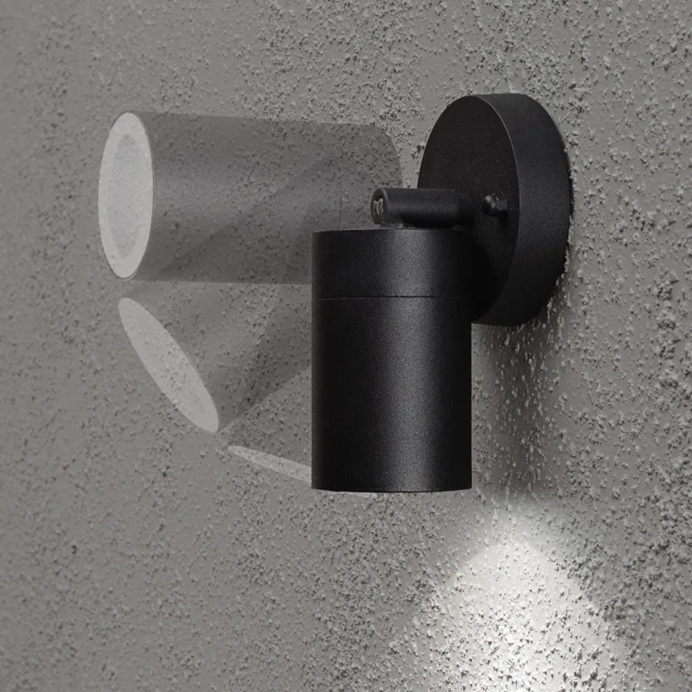 Seinävalaisin Modena 7598-750 60x90x150 mm suunnattava musta*Konstsmide