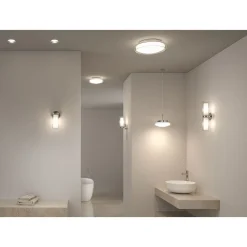 Seinävalaisin Luena, IP44, E14, 2-osainen, himmennettävä, kromi Seinävalaisimet|Kylpyhuonevalaisimet