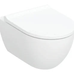 Seinä-WC-istuin Acanto Turboflush, Soft close -kannella, valkoinen*Geberit Discount