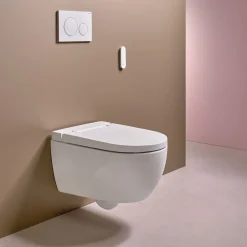 Seinä-WC-istuin Alba, pesevä, valkoinen*Geberit
