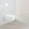 Outlet Seinä WC-istuin Smyle Square, ilman kantta, valkoinen Seinä-Wc