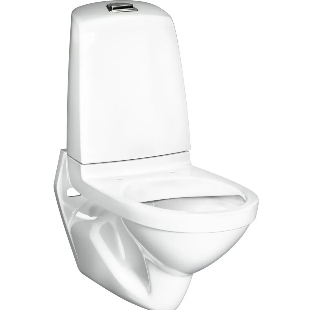Seinä-WC-istuin Nautic, 1522-säiliöllä, Hygienic Flush, ilman istuinkantta*Gustavsberg Online