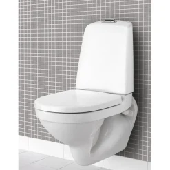 New Seinä-WC-istuin Nautic, 1522-säiliöllä, Hygienic Flush, kaksoishuuhtelu, ilman istuinkantta Seinä-Wc