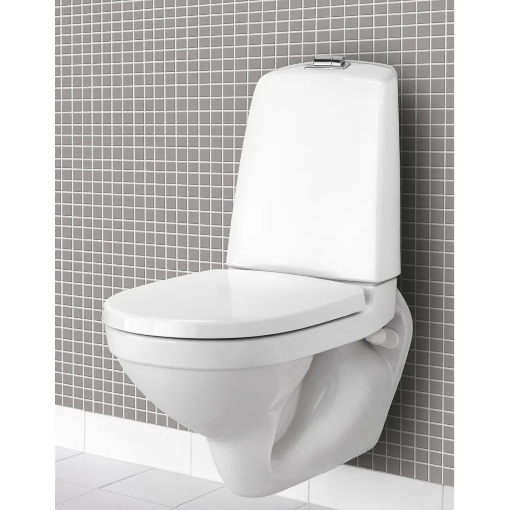 New Seinä-WC-istuin Nautic, 1522-säiliöllä, Hygienic Flush, kaksoishuuhtelu, ilman istuinkantta Seinä-Wc