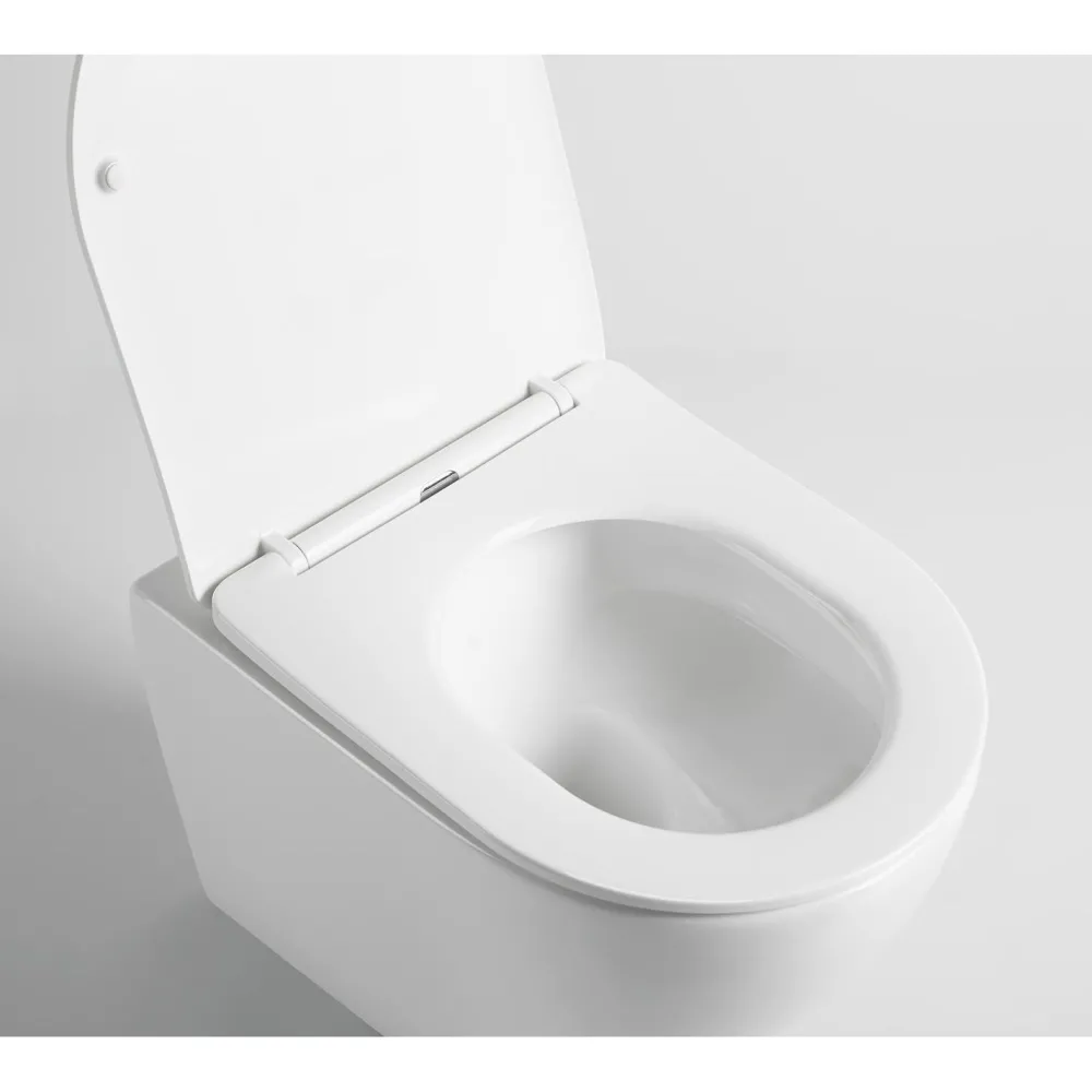 Seinä-WC-istuin Pacho Rimless, soft-close -kannella, eri värejä*Interia Clearance