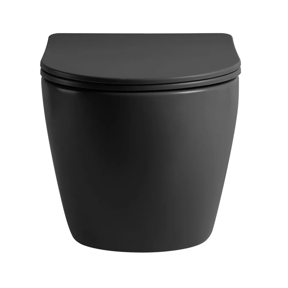 Seinä-WC-istuin Pacho Rimless, soft-close -kannella, eri värejä*Interia Clearance