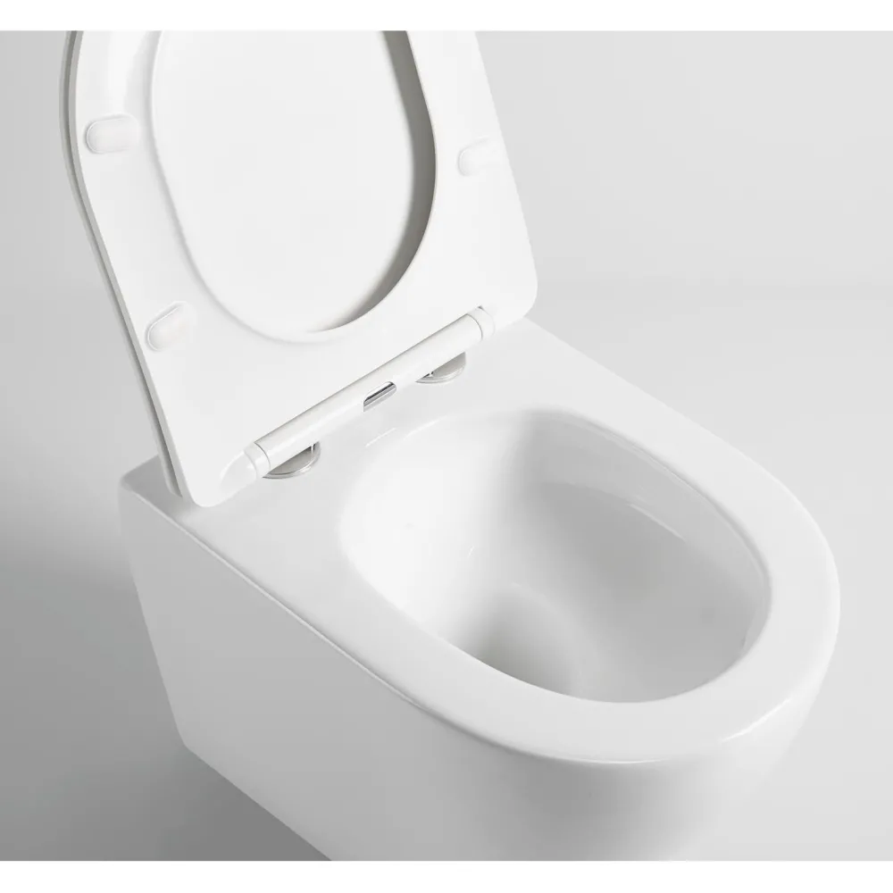 Seinä-WC-istuin Pacho Rimless, soft-close -kannella, eri värejä*Interia Clearance