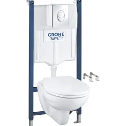 Seinä-WC-setti Solido 4-IN-1*Grohe Online