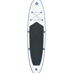 Seisottava SUP-lautasetti, ilmatäytteinen, sininen/valkoinen*FinePRICE Outlet