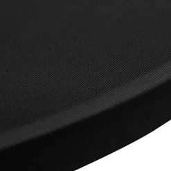 Discount Seisovan pöydän päällyste 80 cm musta stretch 2 kpl Keittiötekstiilit