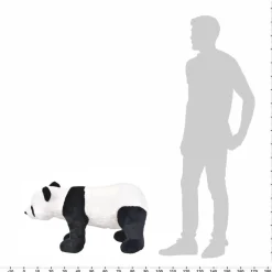 Seisova pehmolelu panda musta ja valkoinen XXL*FinePRICE