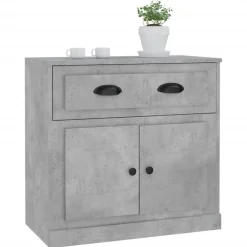 Senkki betoninharmaa 70x35,5x67,5 cm tekninen puu (16428)*FinePRICE Outlet
