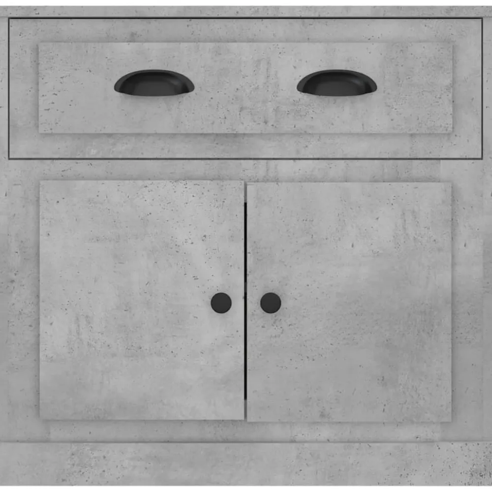Senkki betoninharmaa 70x35,5x67,5 cm tekninen puu (16428)*FinePRICE Outlet