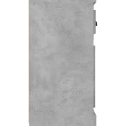 Senkki betoninharmaa 70x35,5x67,5 cm tekninen puu (16428)*FinePRICE Outlet